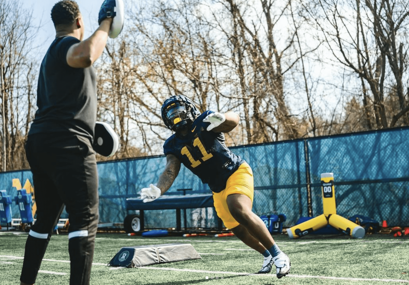 WVU Football DL T.J. Jackson